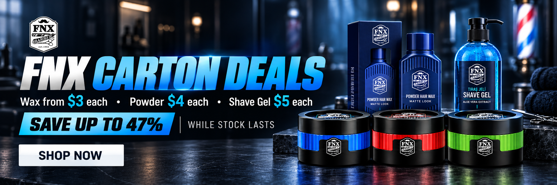 https://www.internationalsalonsupplies.com.au/brand/fnx-barber?brand=fnx-barber&specials=promotion