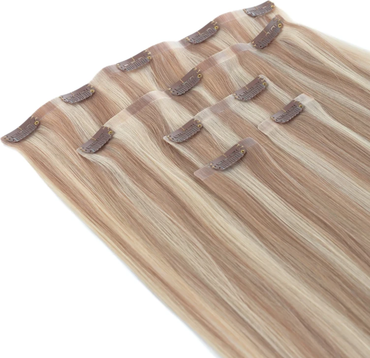 Angel Seamless Clip In Hair Extensions 5 Piece Set 24"