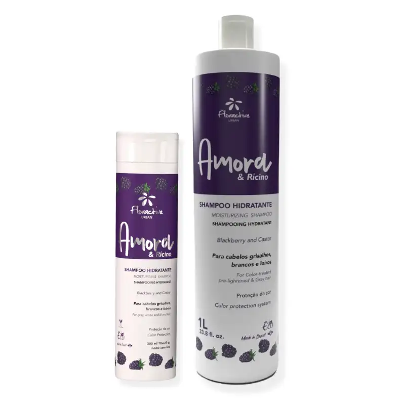 Floractive Urban Blackberry & Castor Moisturizing Shampoo