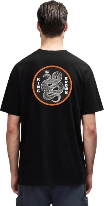 King Brown Heavyweight White Snake Tee