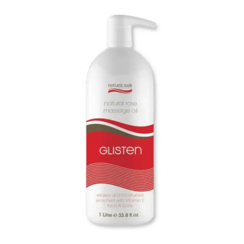 Natural Look Glisten Rose Body Massage Oil