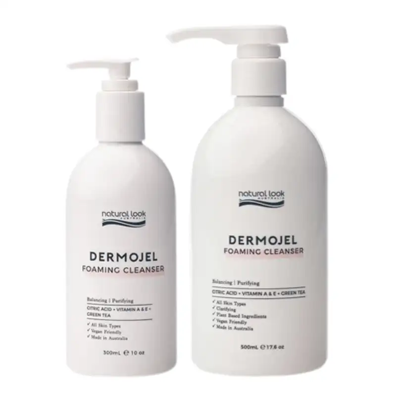 Natural Look Dermojel Foaming Cleanser