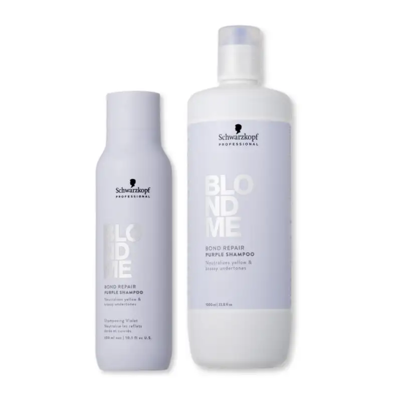 Schwarzkopf Blondme Bond Repair Purple Shampoo