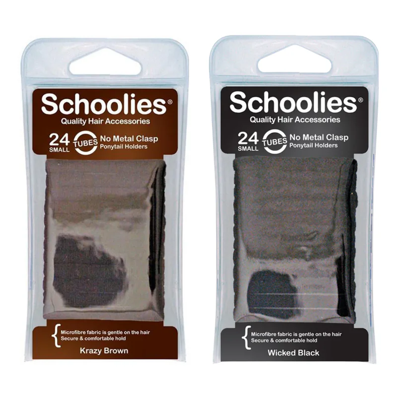 Schoolies Metal Free Small Ponytail Holders
