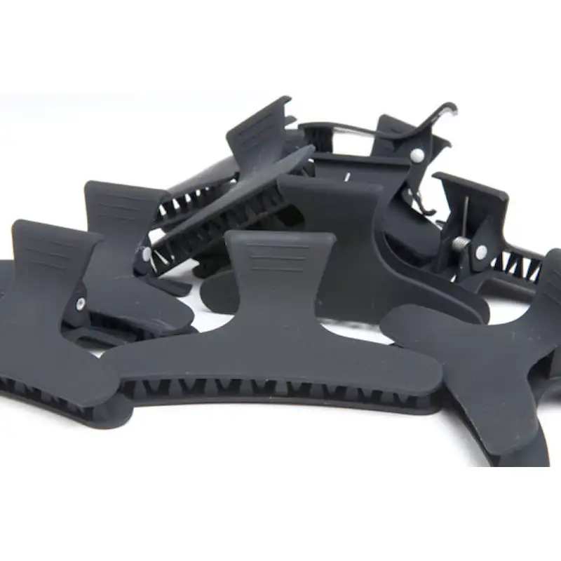 Glide Rubberised Butterfly Clips