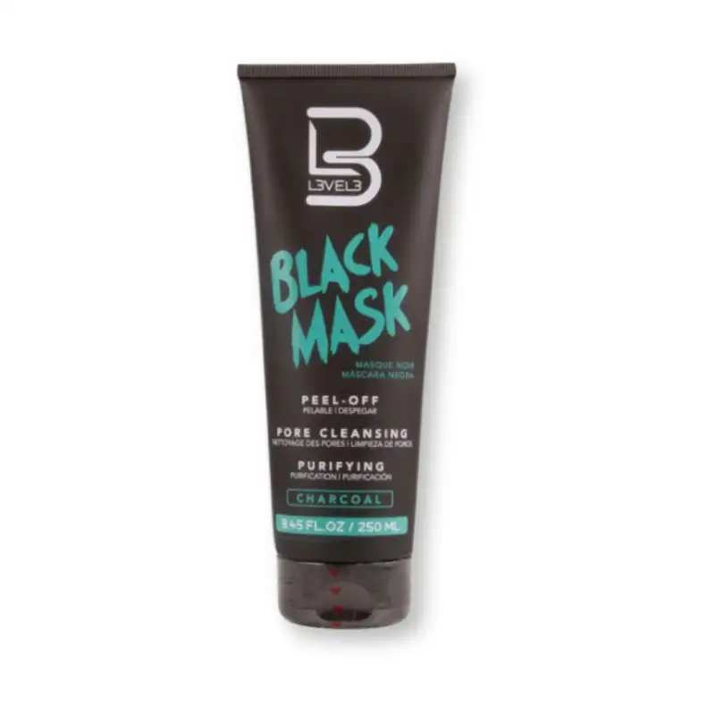 L3VEL3 Black Facial Mask