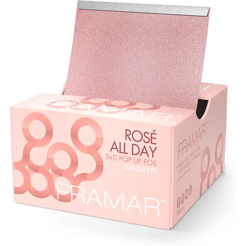 Framar Pop Ups Rose Foil 127 x 279mm