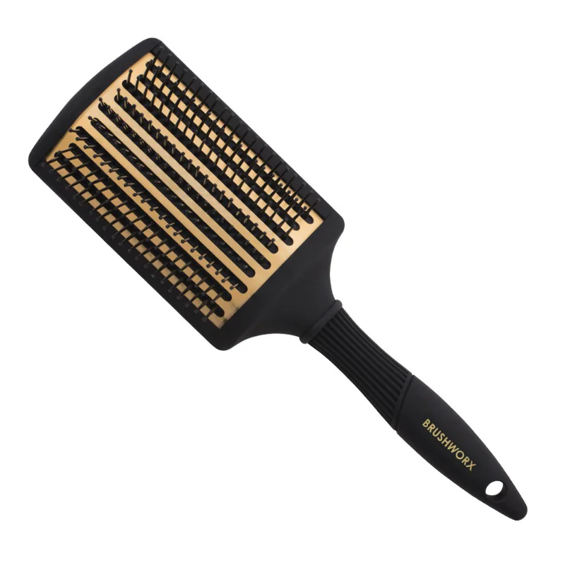 Brushworx Gold Series Ceramic Paddle Nylon