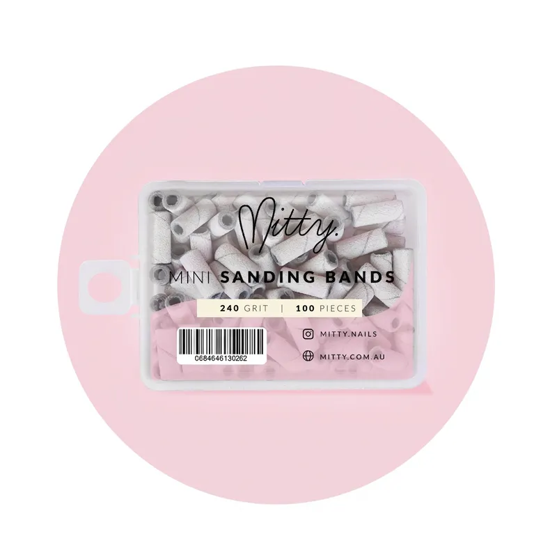 Mitty Mini Sanding Bands 240 Grit
