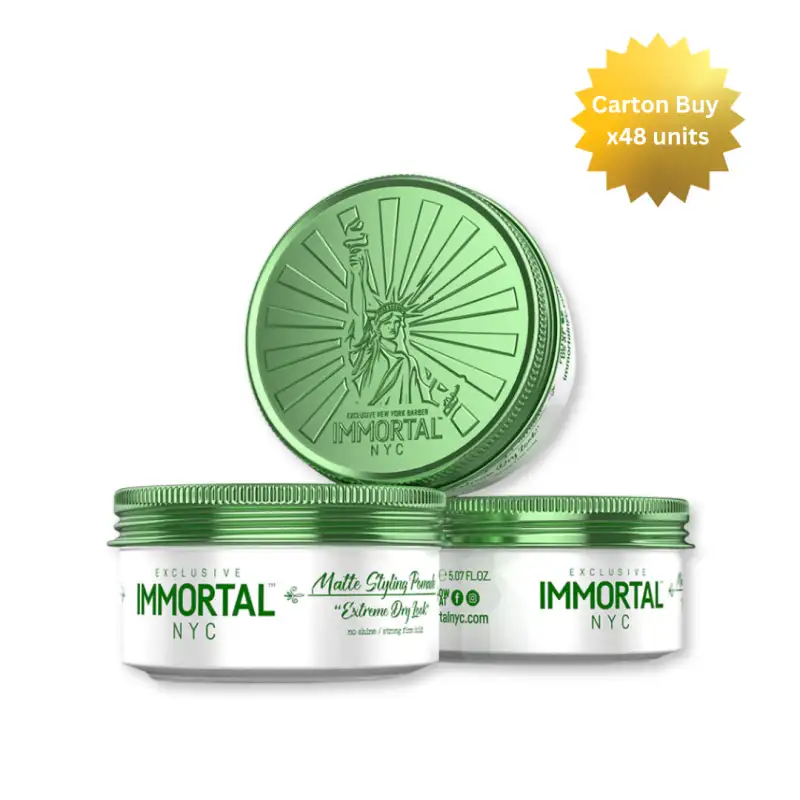 Immortal NYC Extreme Matte Dry Look Hair Wax Carton Buy