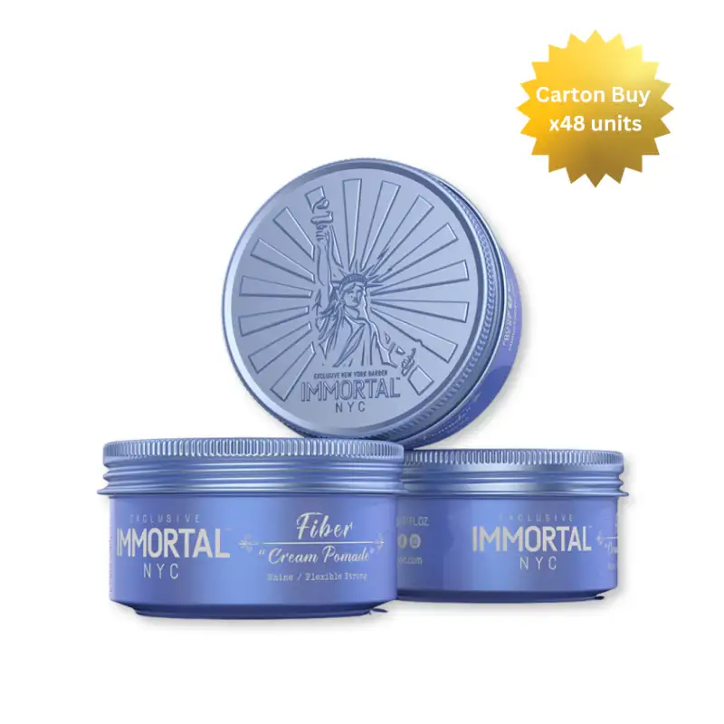 Immortal NYC Fiber Cream Pomade Carton Buy