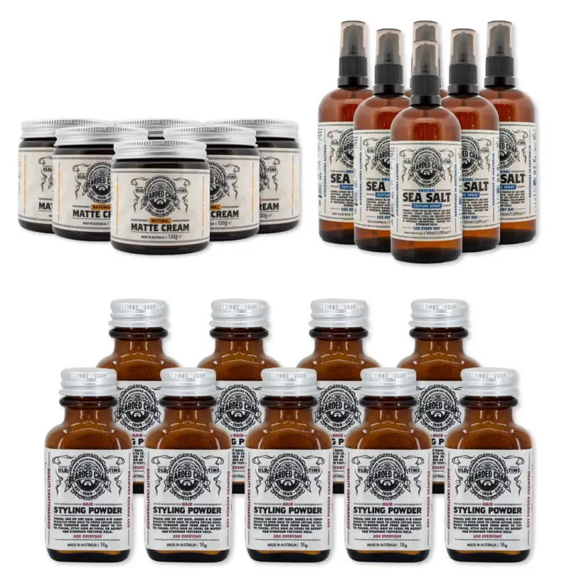 The Bearded Chap Styling Essentials Deal – Buy 18, Get 9 Free