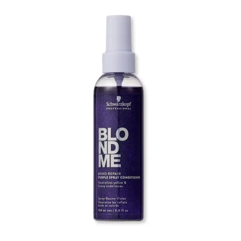 Schwarzkopf Blondme Bond Repair Purple Spray Conditioner