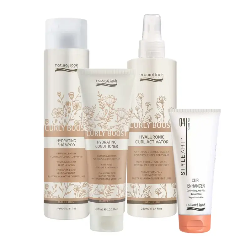 Natural Look Curly Boost Curly Hair Care Gift Pack