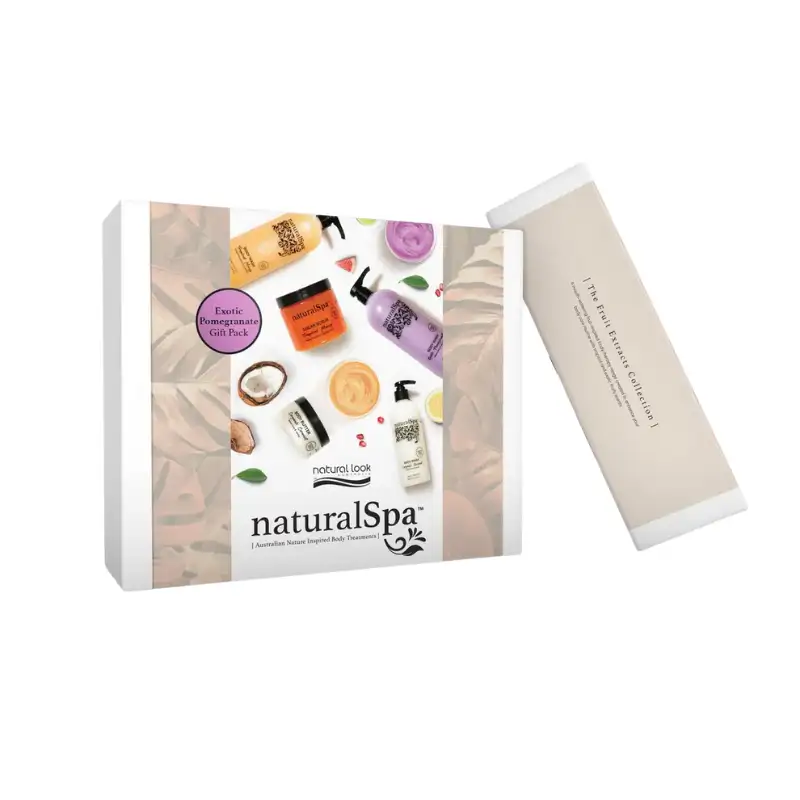 Natural Look NaturalSpa Fruit Extracts Exotic Pomegranate Gift Pack