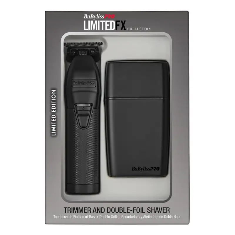 BaBylissPRO LimitedFX Trimmer and Double-Foil Shaver Duo
