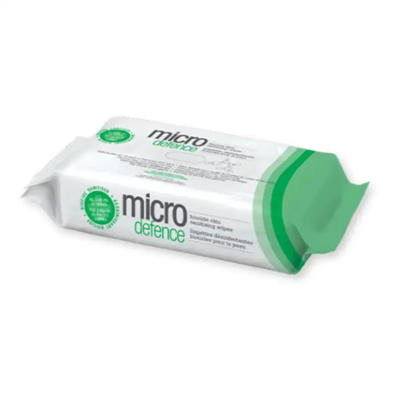 Caronlab Micro Defence Biocide Body Wipes 20x15cm