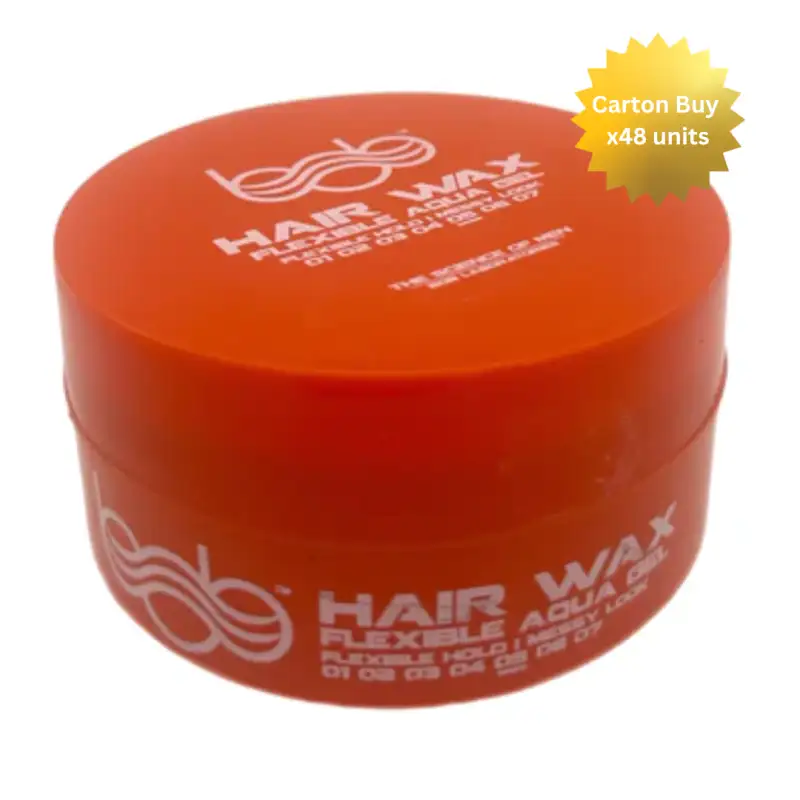 Bob Flexible Aqua Gel Hair Wax Carton Buy