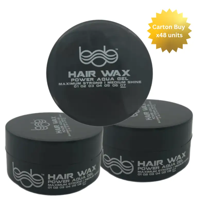 Bob Power Aqua Gel Hair Wax Carton Buy