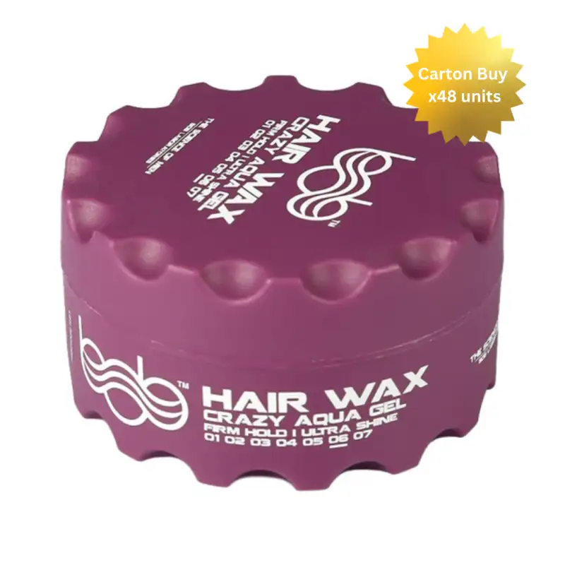 Bob Crazy Aqua Gel Hair Wax Carton Buy