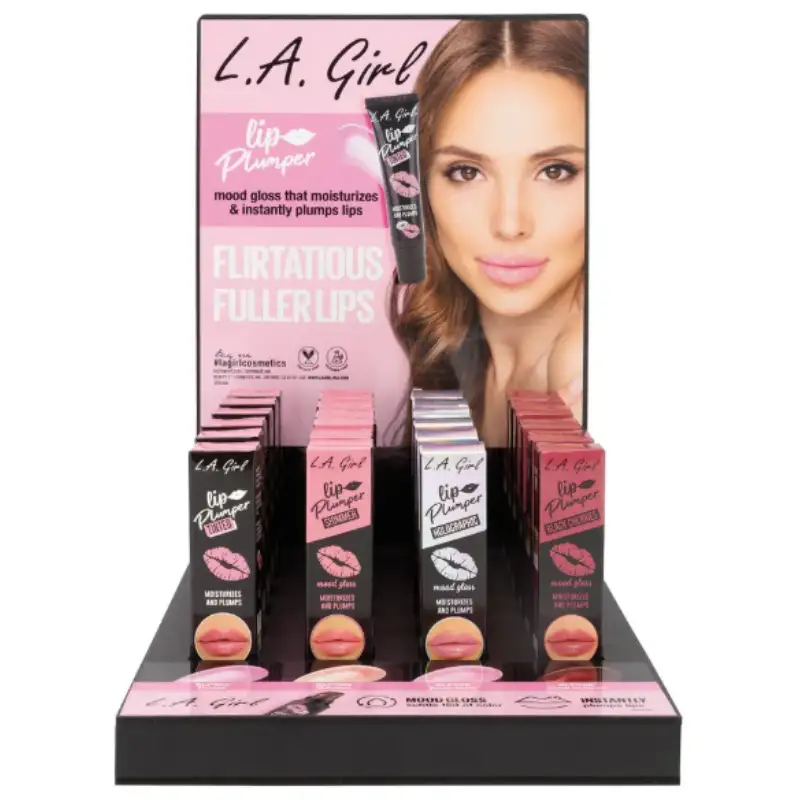 L.A. Girl Tinted Lip Plumper Display Set, 24pcs
