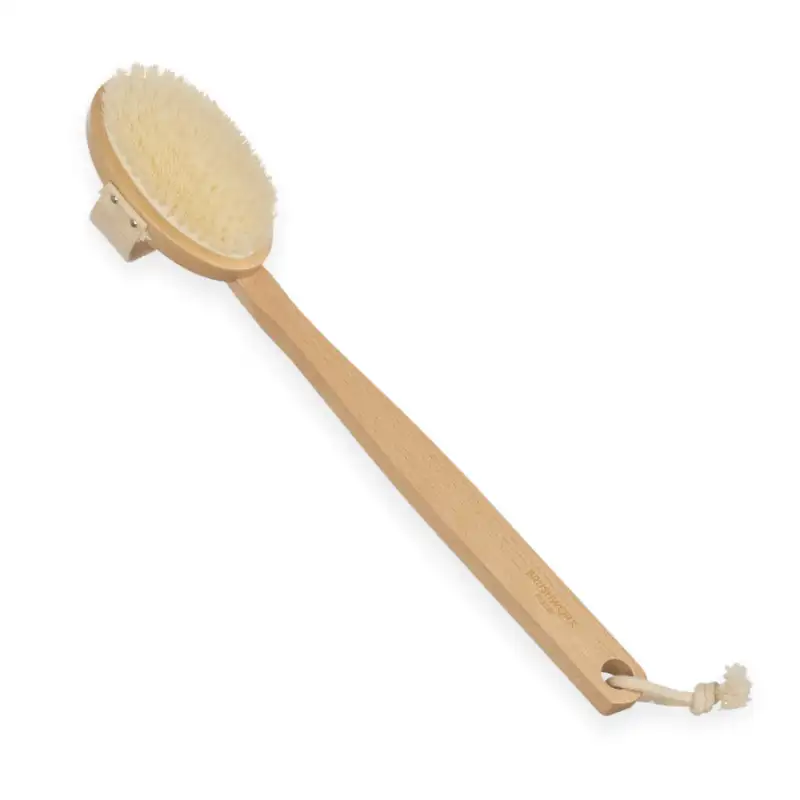 Brushworx Pure Naturals Body Brush Long Handle
