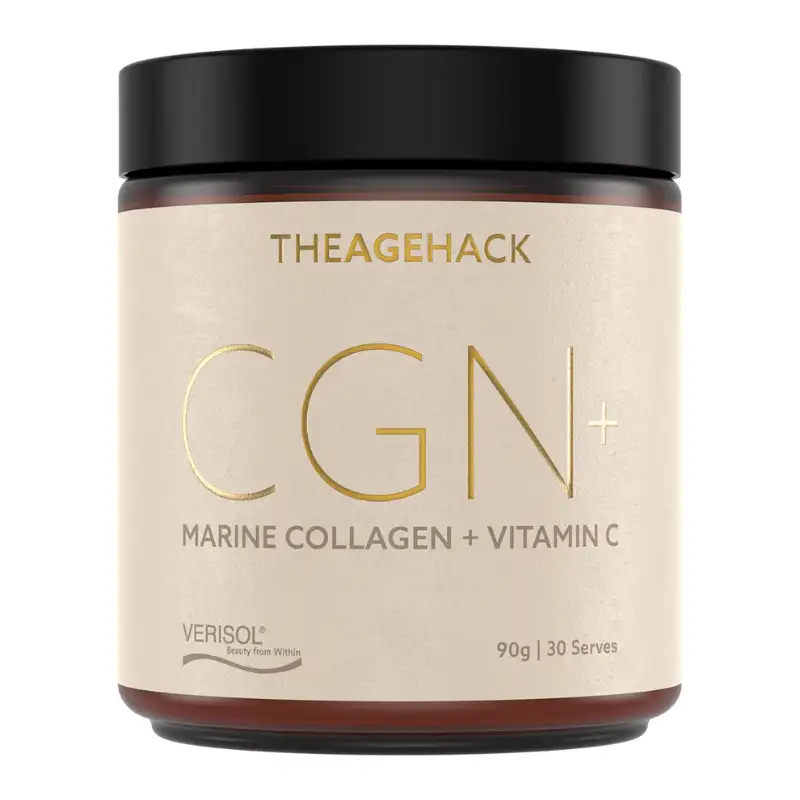 TheAgeHack CGN+ Marine Collagen Powder with Vitamin C