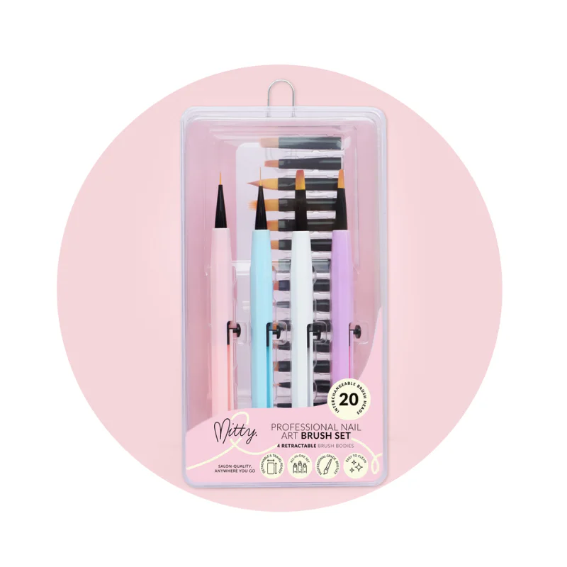 Mitty Professional Nail Art Brush Set