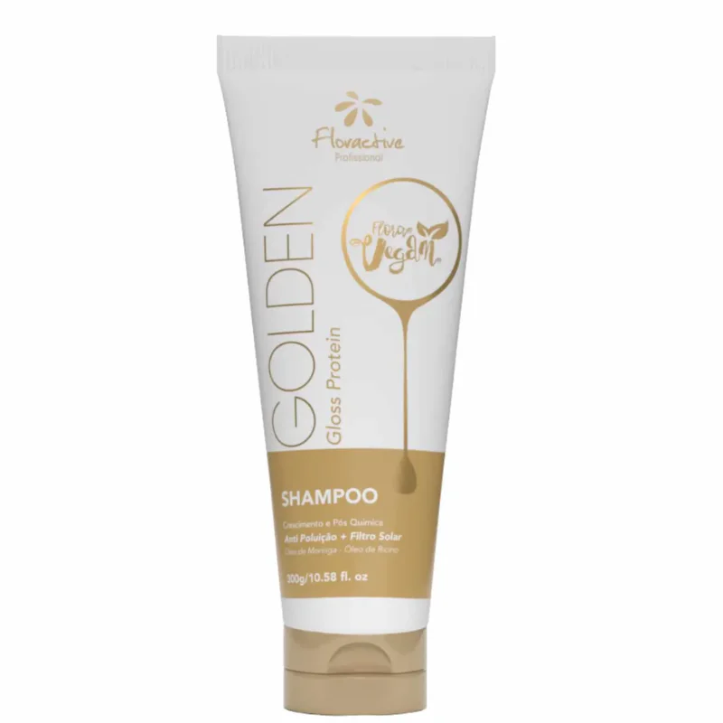 Floractive Golden Gloss Protein Shampoo