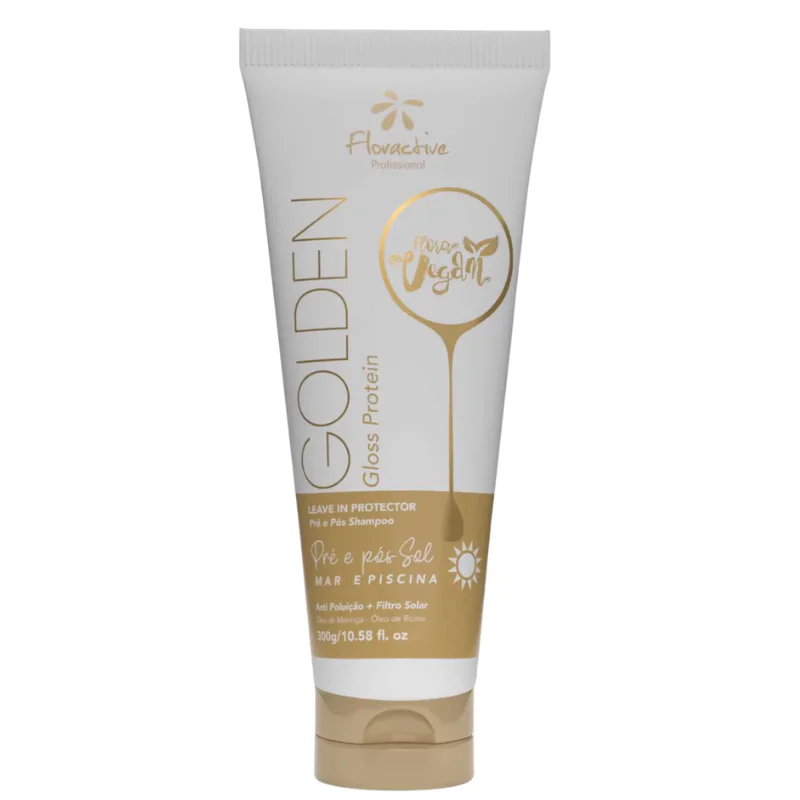 Floractive Golden Gloss Protein Leave-In Treatment