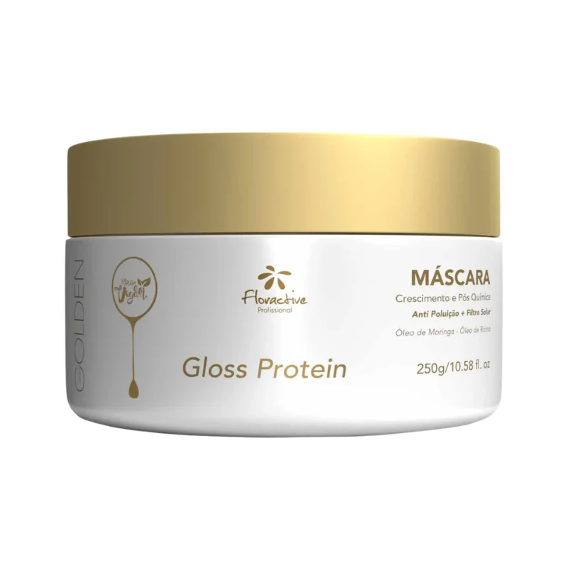 Floractive Golden Gloss Protein Treatment Mask