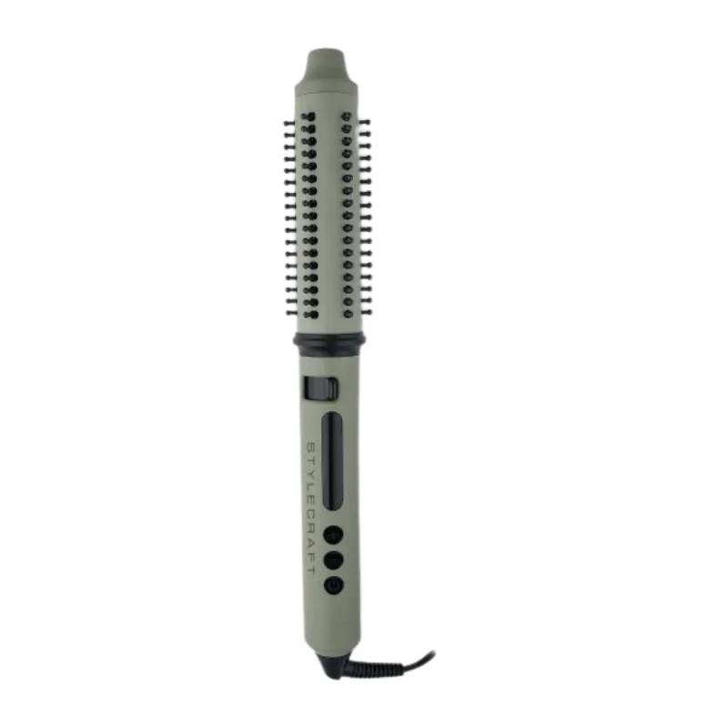 StyleCraft Sage Retractable Hot Brush &amp; Curling Iron