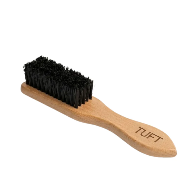 TUFT Professional Timber Fade Brush with Natural Bristles