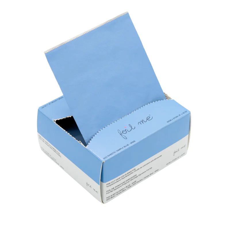 Foil Me Simply Blue Wide Pre Cut Foil - 15cm x27cm