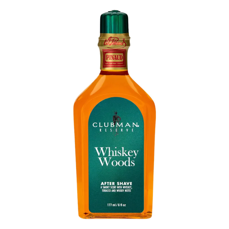 Clubman Pinaud After Shave Lotion Whiskey Woods