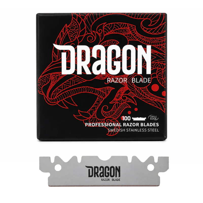 Dragon Swedish Steel Single Edge Razor Blades