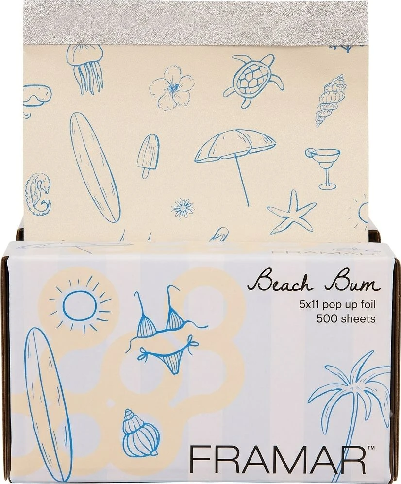 Framar Pop Up Foil - Beach Bum Collection 127 x 279mm