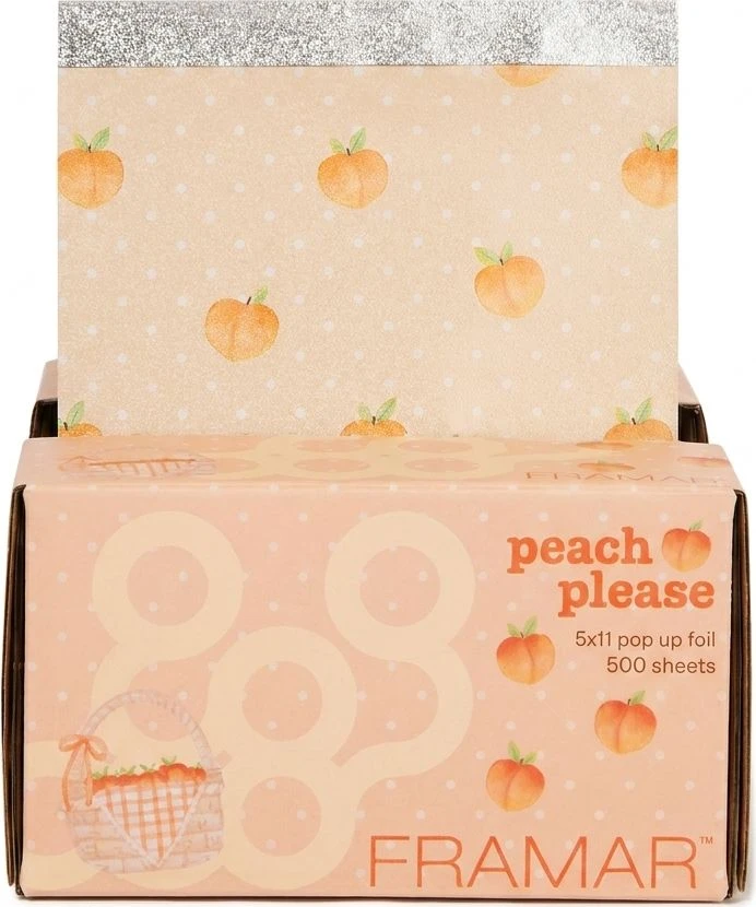 Framar Pop Up Foil - Peach Please Collection 127 x 279mm