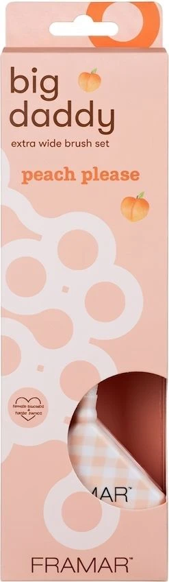 Framar Big Daddy Tint Brush Set - Peach Please Collection