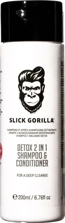 Slick Gorilla Detox 2 in 1 Shampoo and Conditioner