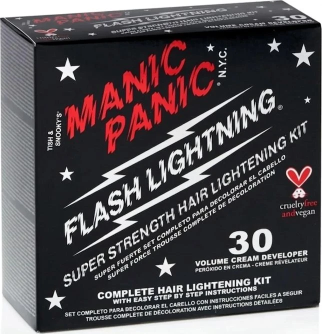 Manic Panic Flash Lightening Bleach Kit - 30 Volume Developer