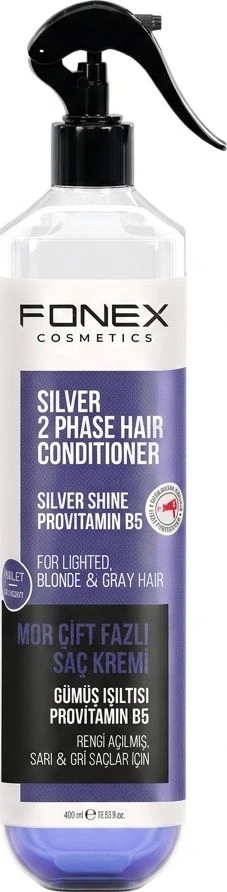 Fonex Silver Bi-Phase Leave-In Hair Treatment Spray