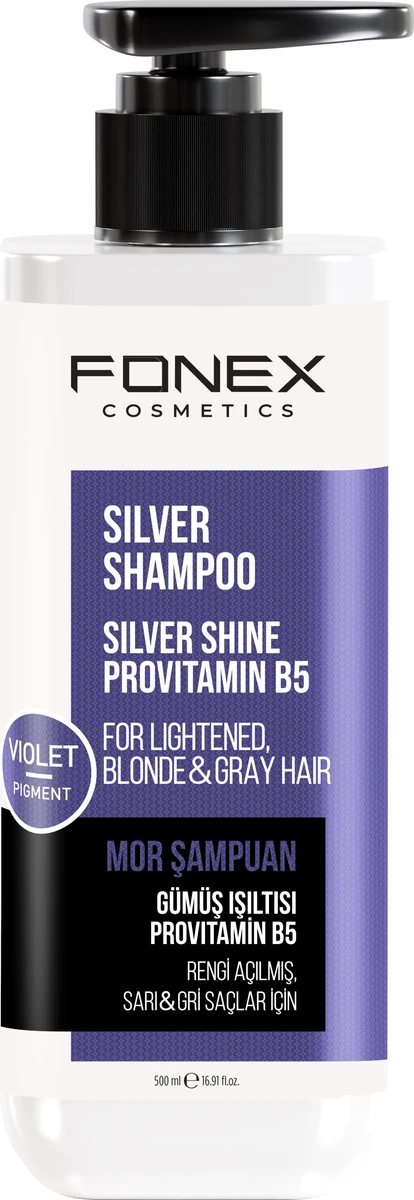 Fonex Silver Anti-Yellow Shampoo