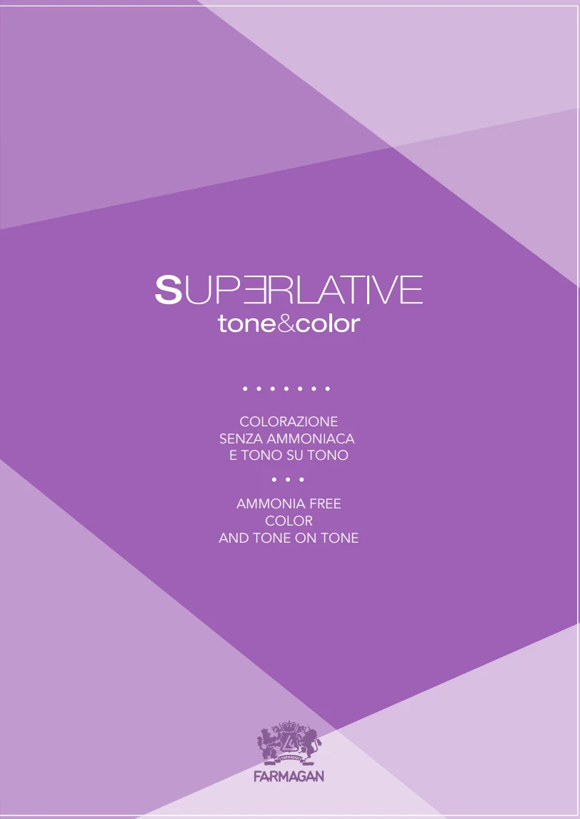 Farmagan Superlative Tone and Color Hair Colour Chart