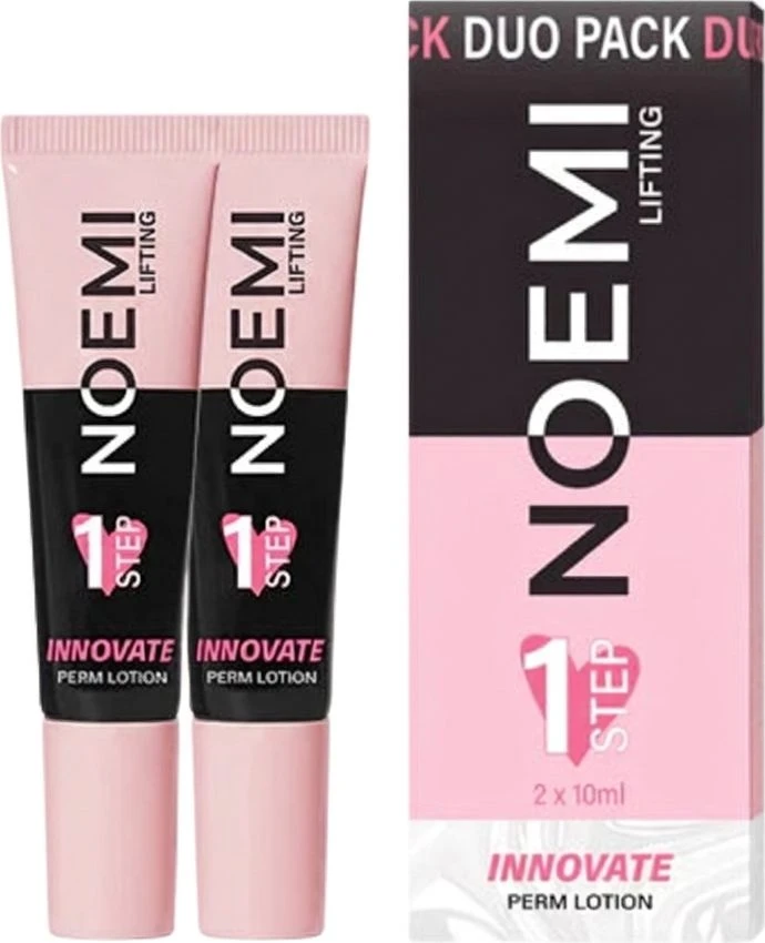 Noemi Innovate Korean Lash Lifting & Lamination Solution Step 1 Cysteamine Perm Lotion Duo Pack