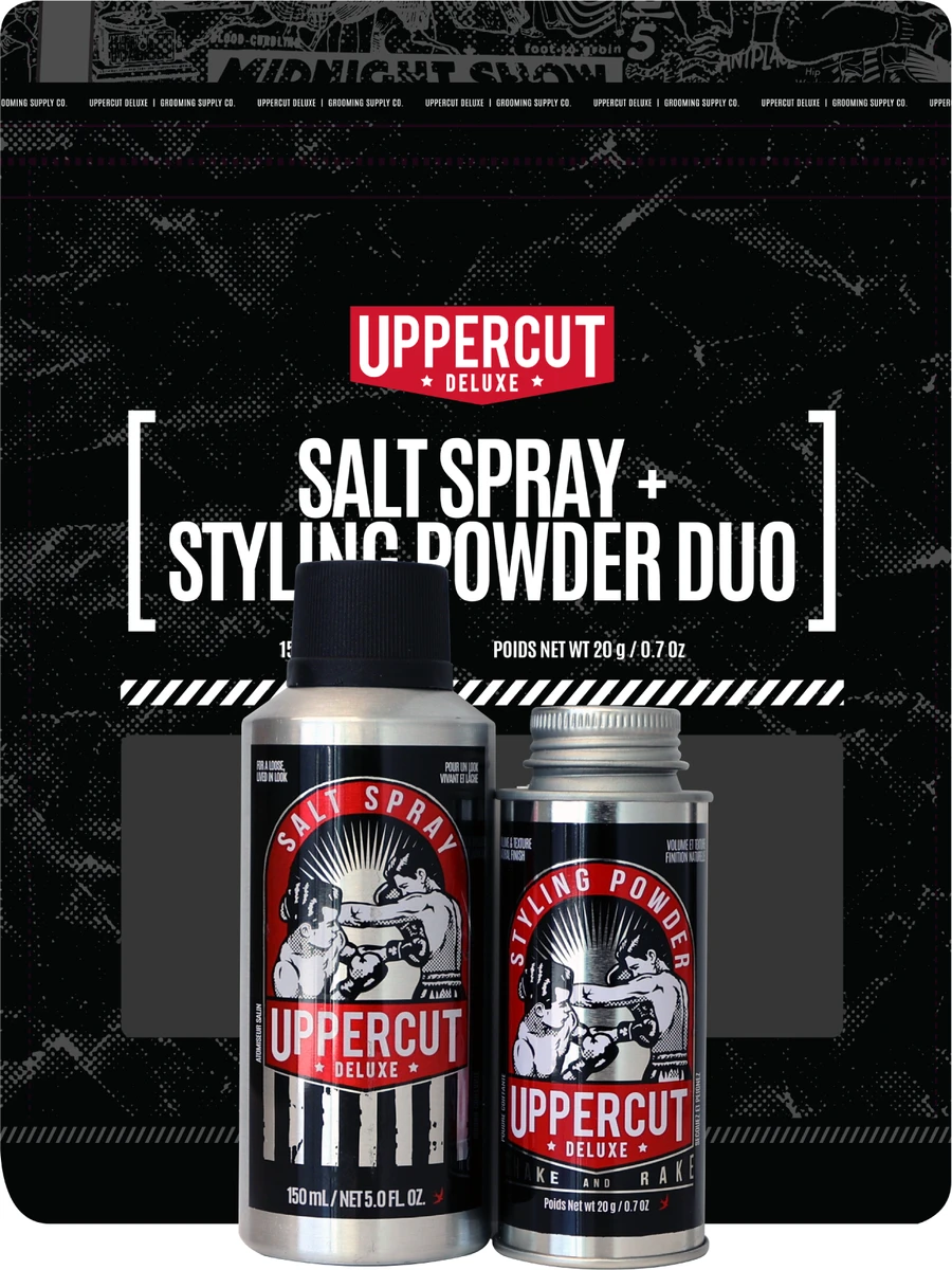 Uppercut Deluxe Salt Spray + Styling Powder Duo