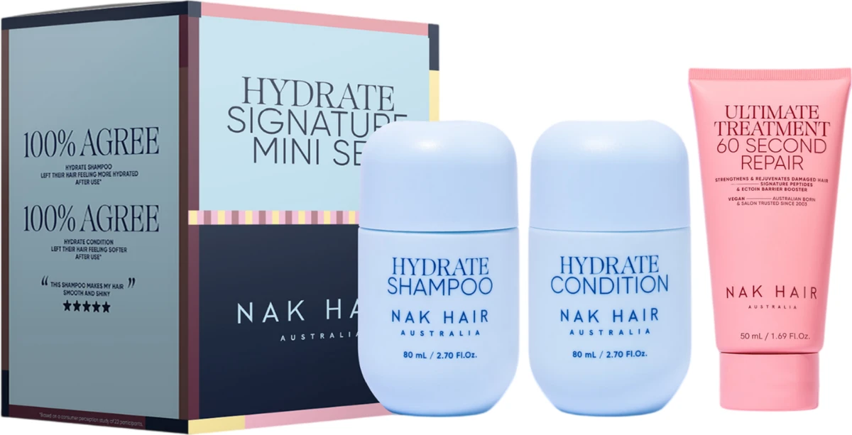 NAK Signature Hydrate Travel Trio