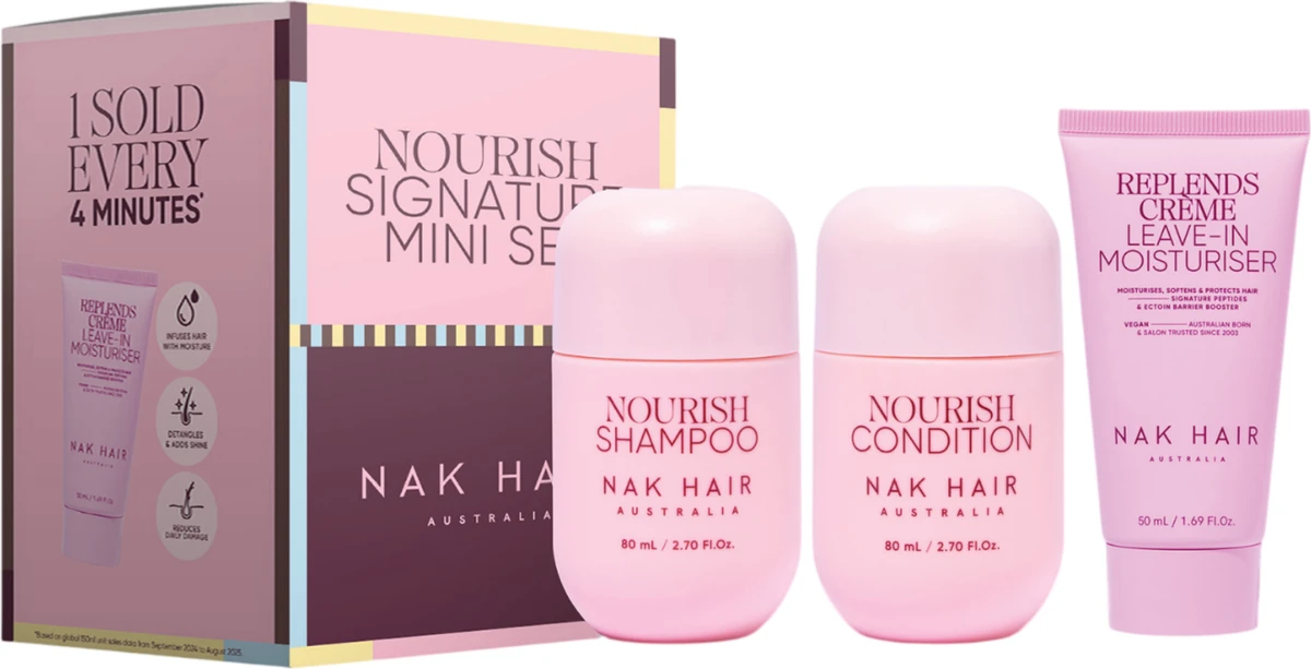NAK Signature Nourish Travel Trio