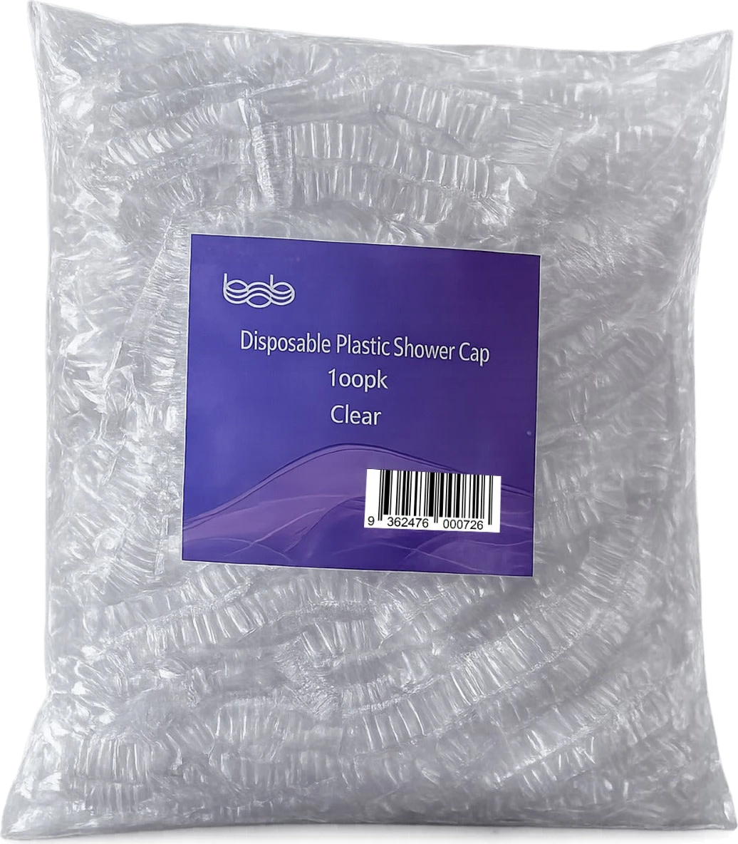 BOB Disposable Plastic Shower Caps