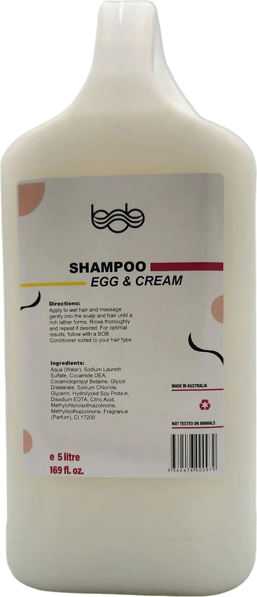 BOB Egg & Cream Strengthening Shampoo